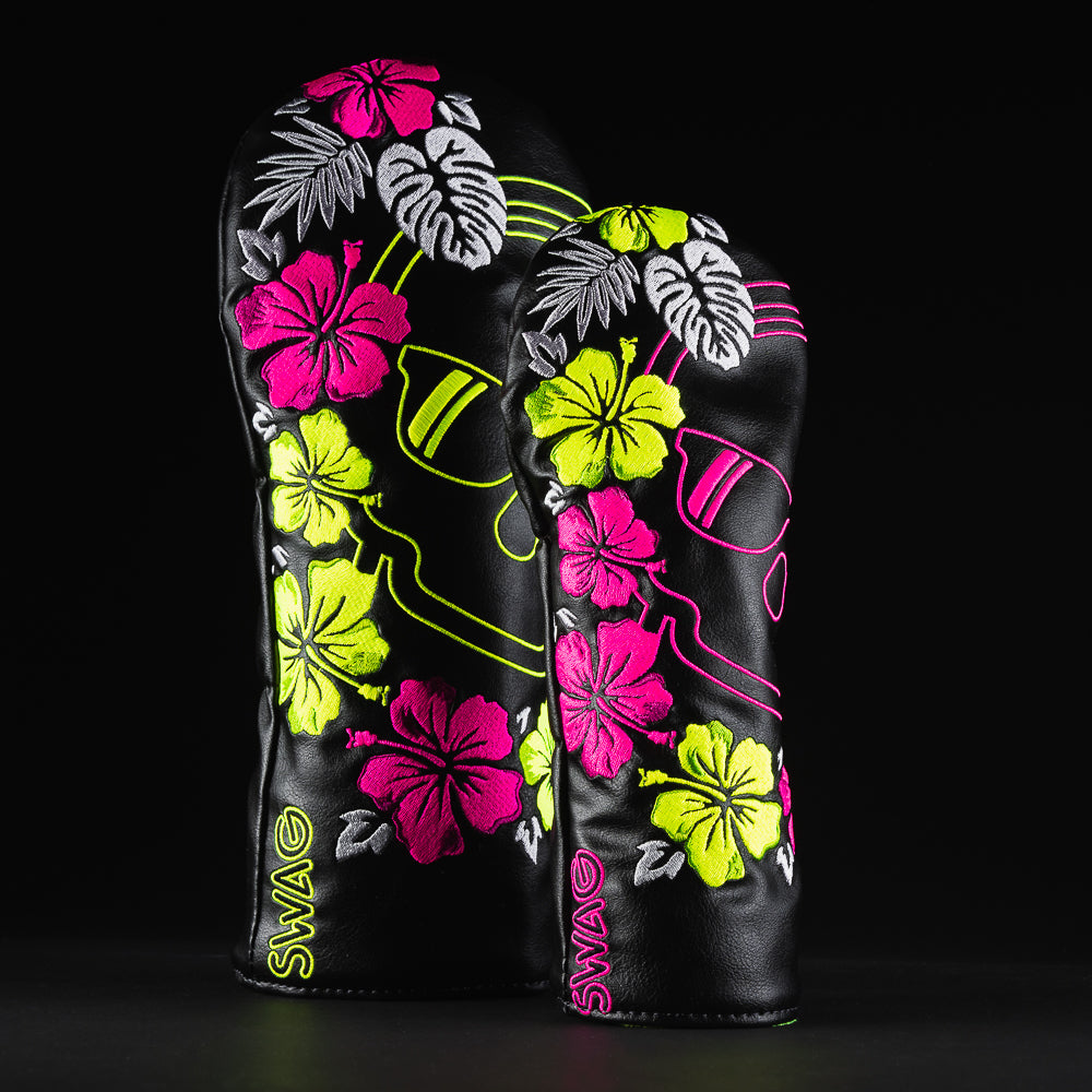Swag Golf Floral Skull