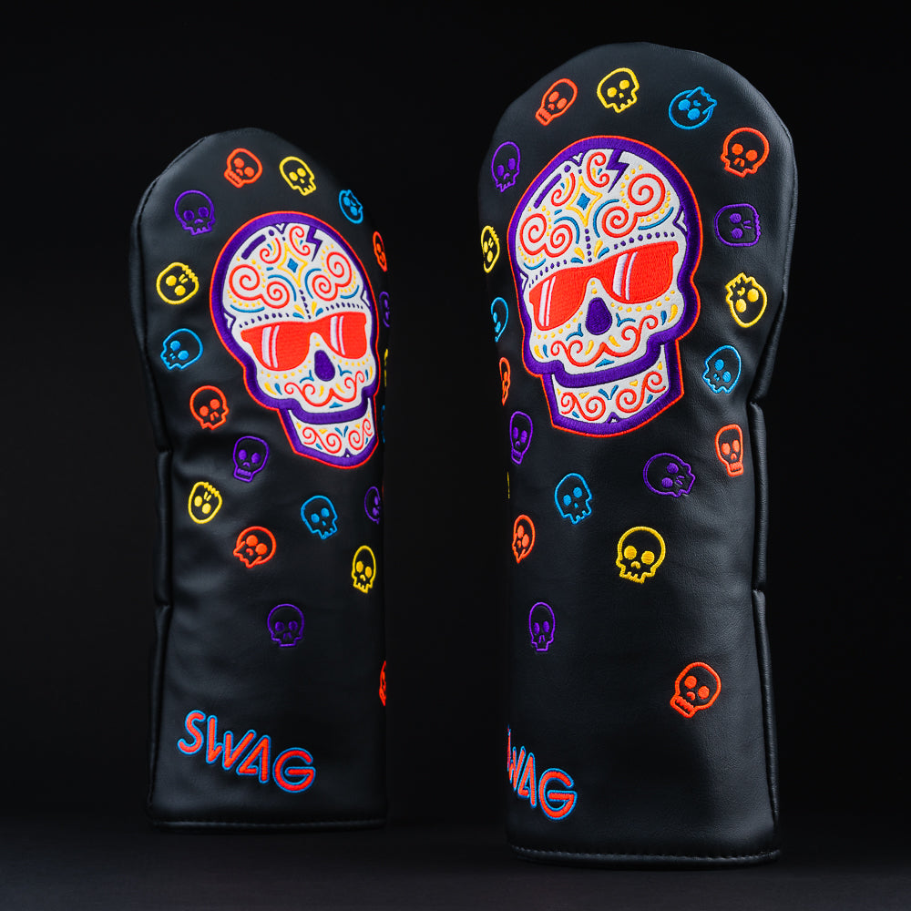 Swag Golf Sugar Skull Black & Purple NFT Exclusive