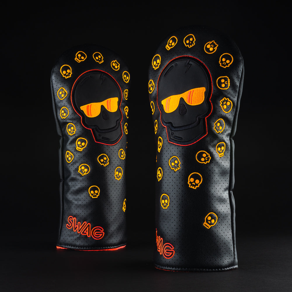 Orange Flare Skull