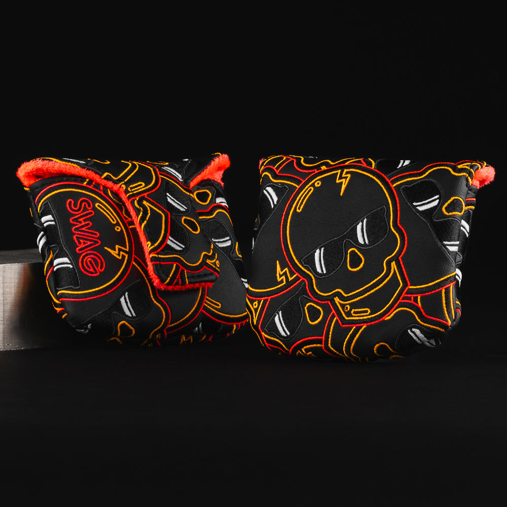 Swag Golf Eclipse Orange Flare Stacked Skulls 2.0