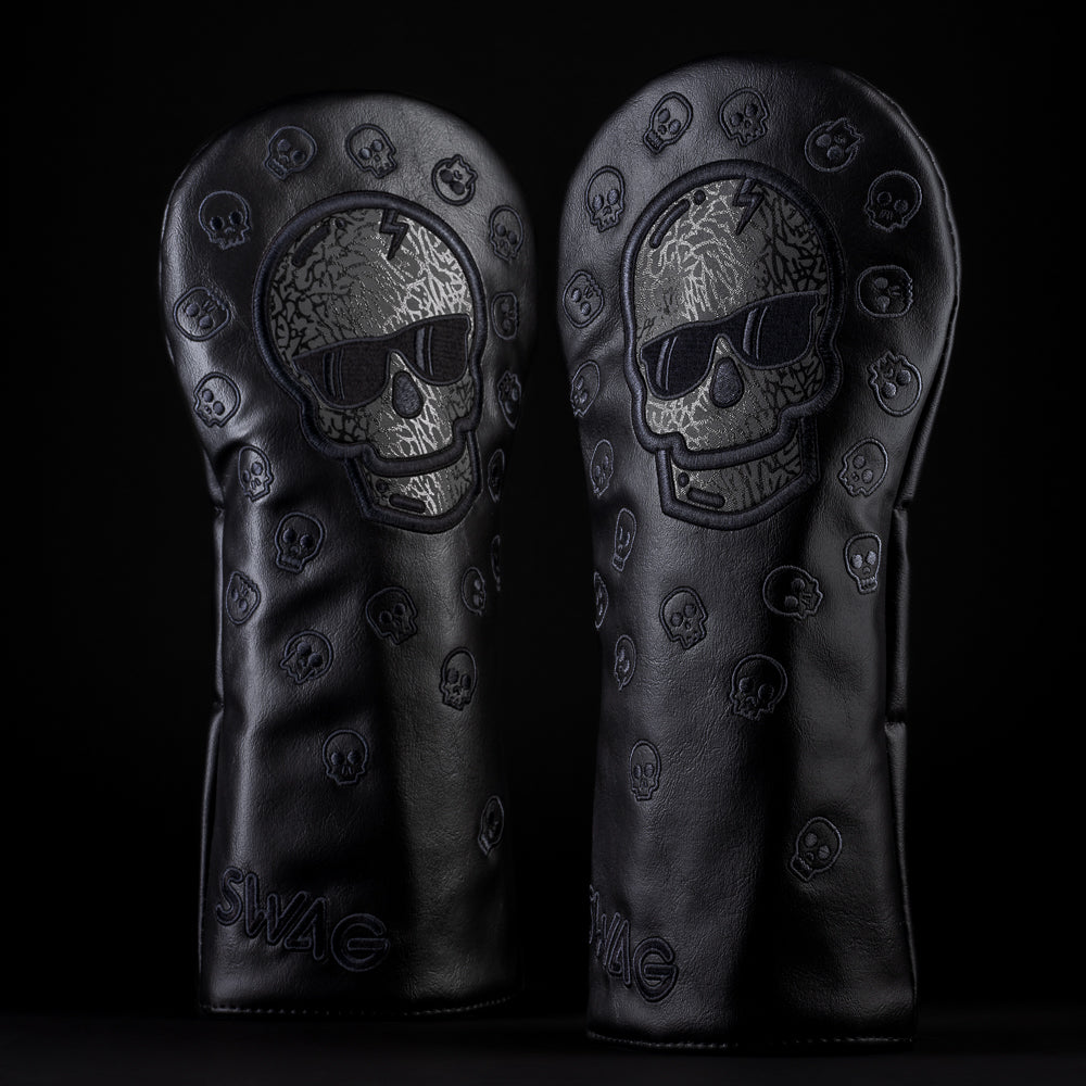 Swag Golf Blackout Elephant Skull
