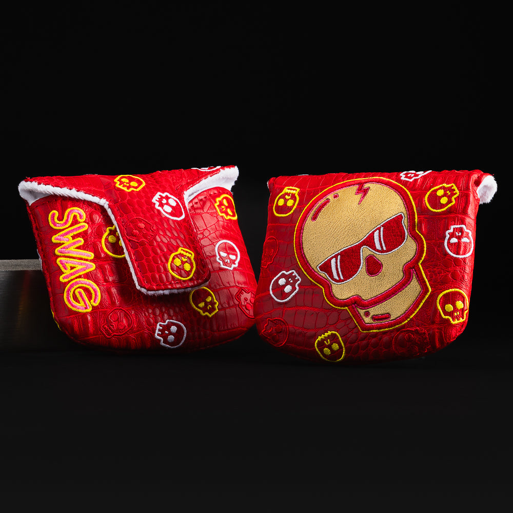 Swag Golf Gilded Scarlet Skull