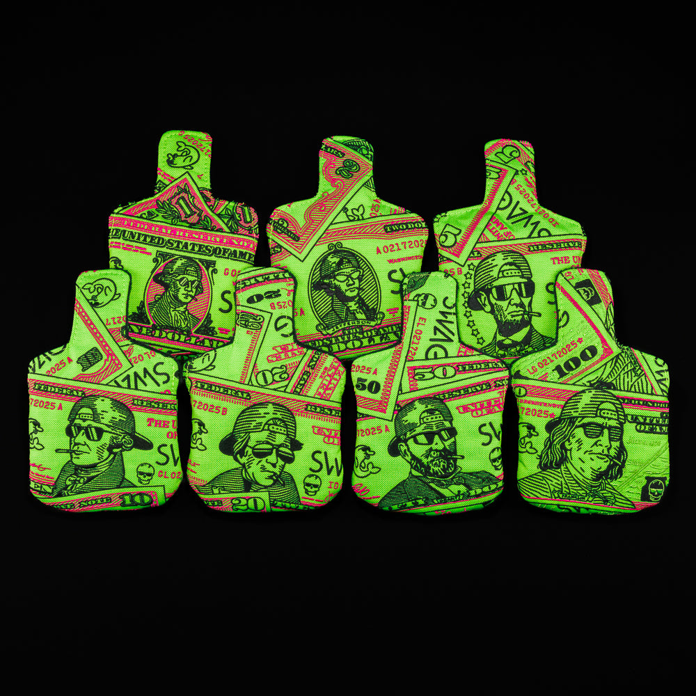 Swag Golf Back 9 Presidents Dollar Bills