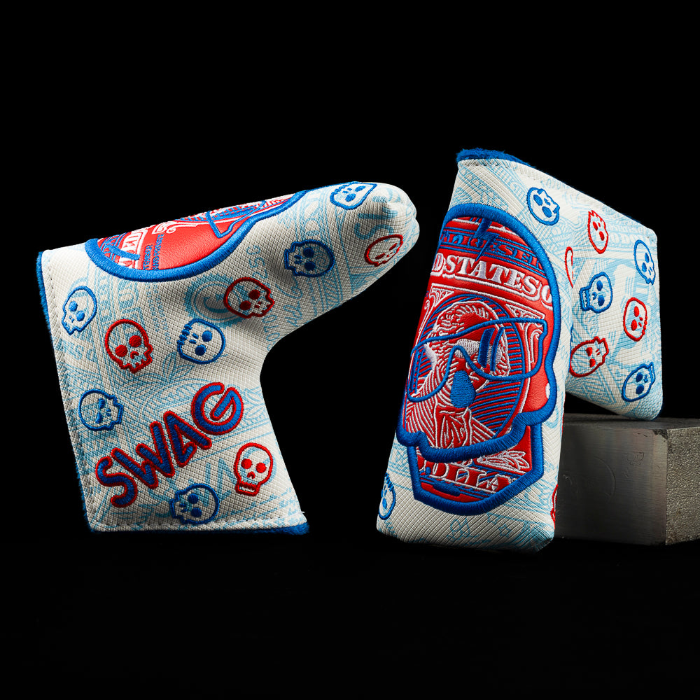 RWB Dollar Bills Skull — 
