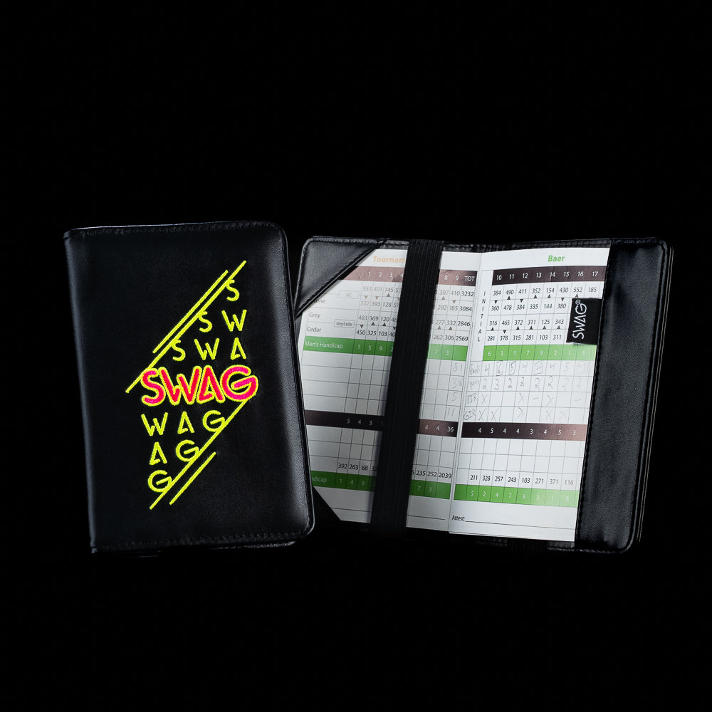SWAG Essentials: Black Scorecard Holder — 