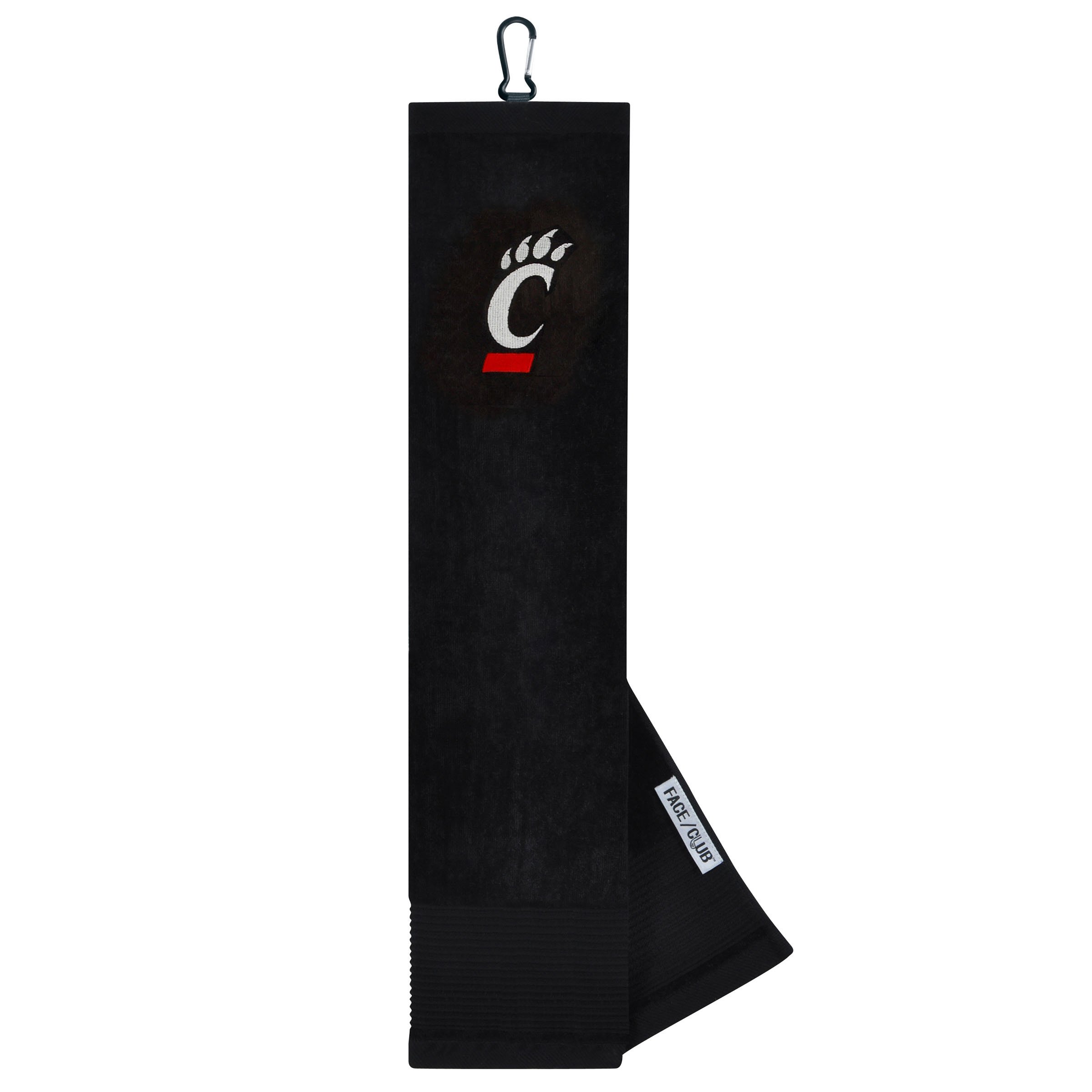 Team Effort Cincinnati Bearcats Face/Club Embroidered Towel