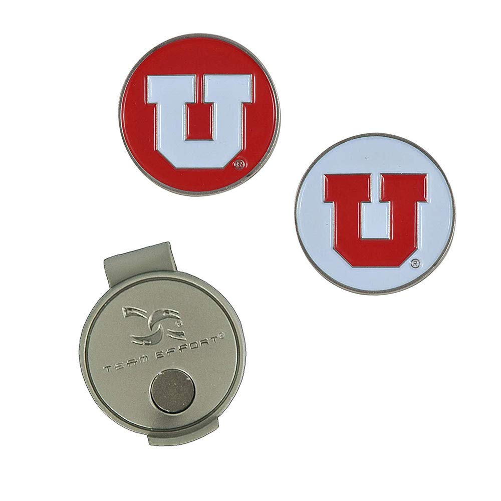 Team Effort Utah Utes Hat Clip & 2 Ball Markers