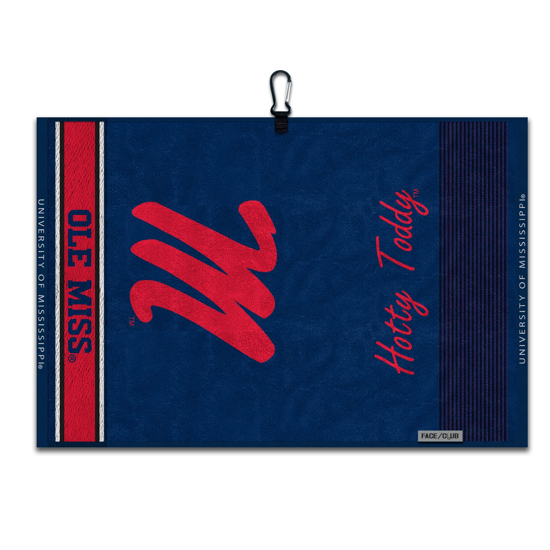 Team Effort Mississippi Rebels Ole Miss Rebels Face/Club Jacquard Towel, 16" x 24"