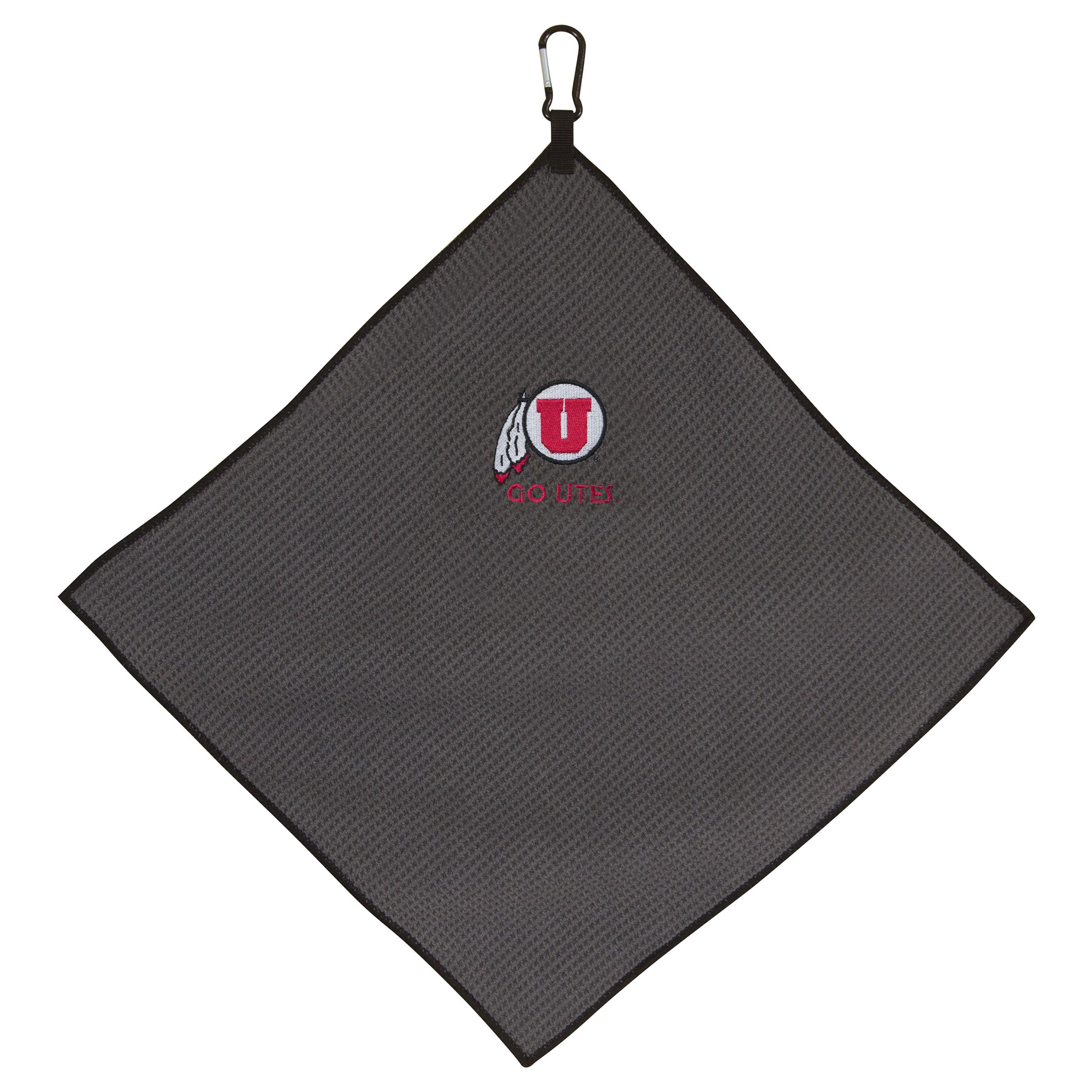 Team Effort Utah Utes 15" x 15" Grey Microfiber Towel