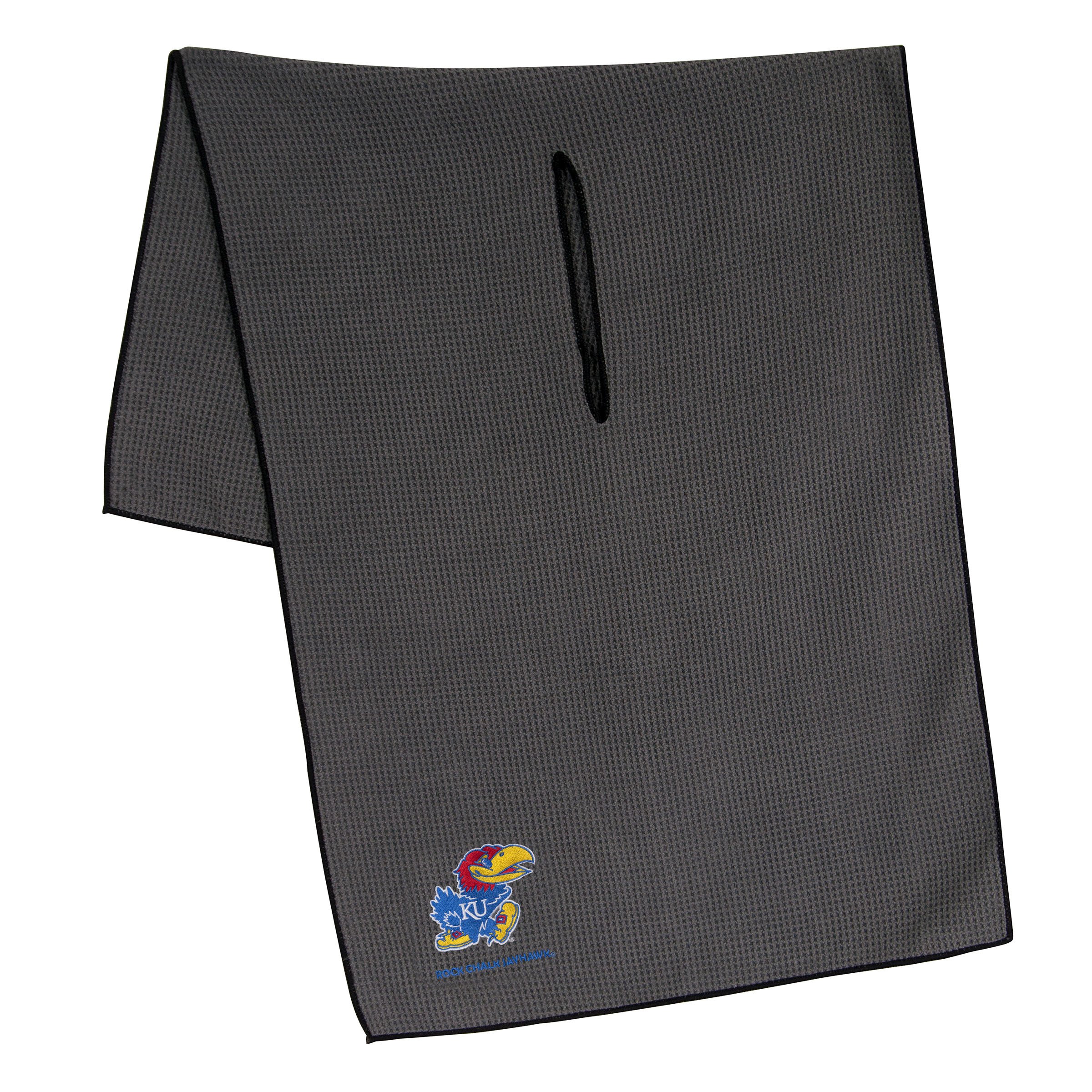 Team Effort Kansas Jayhawks Grey Microfiber Towel