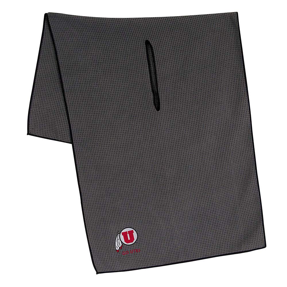 Team Effort Utah Utes Grey Microfiber Towel