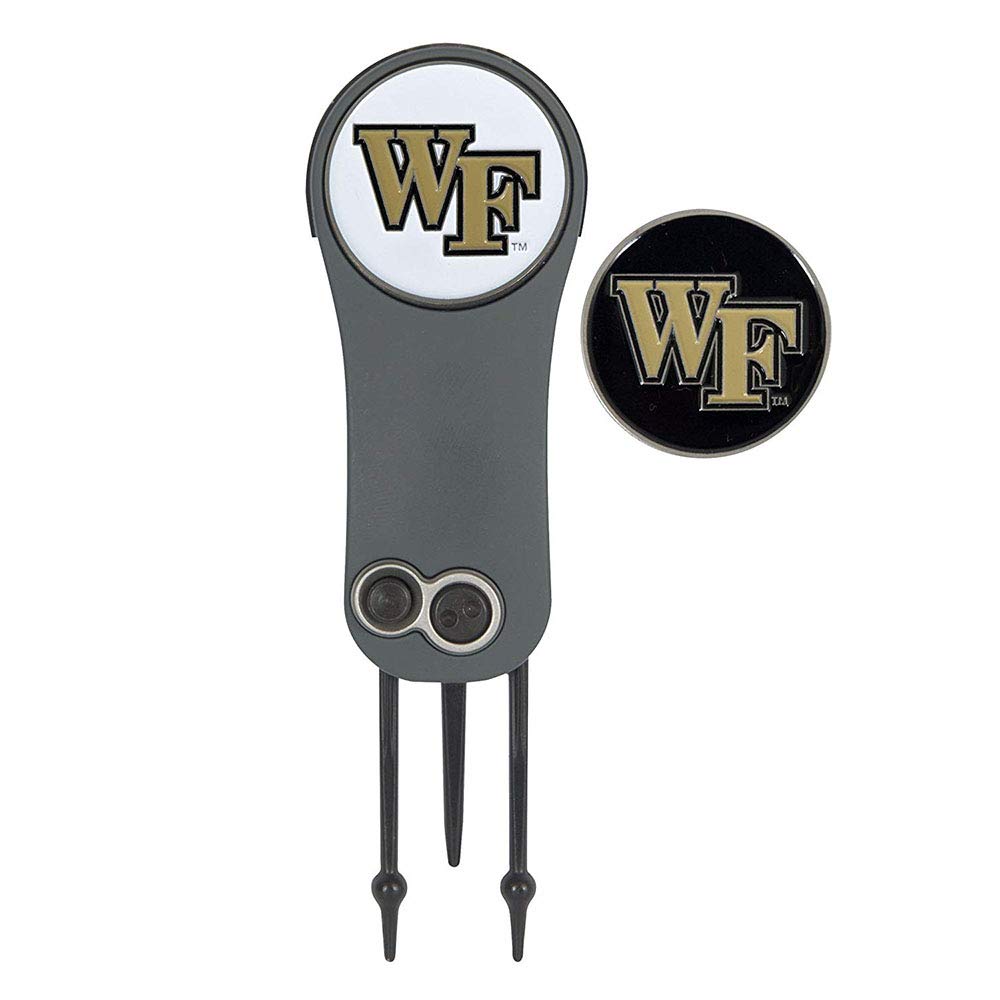 Team Effort Wake Forest Demon Deacons Switchblade Repair Tool & 2 Ball Markers