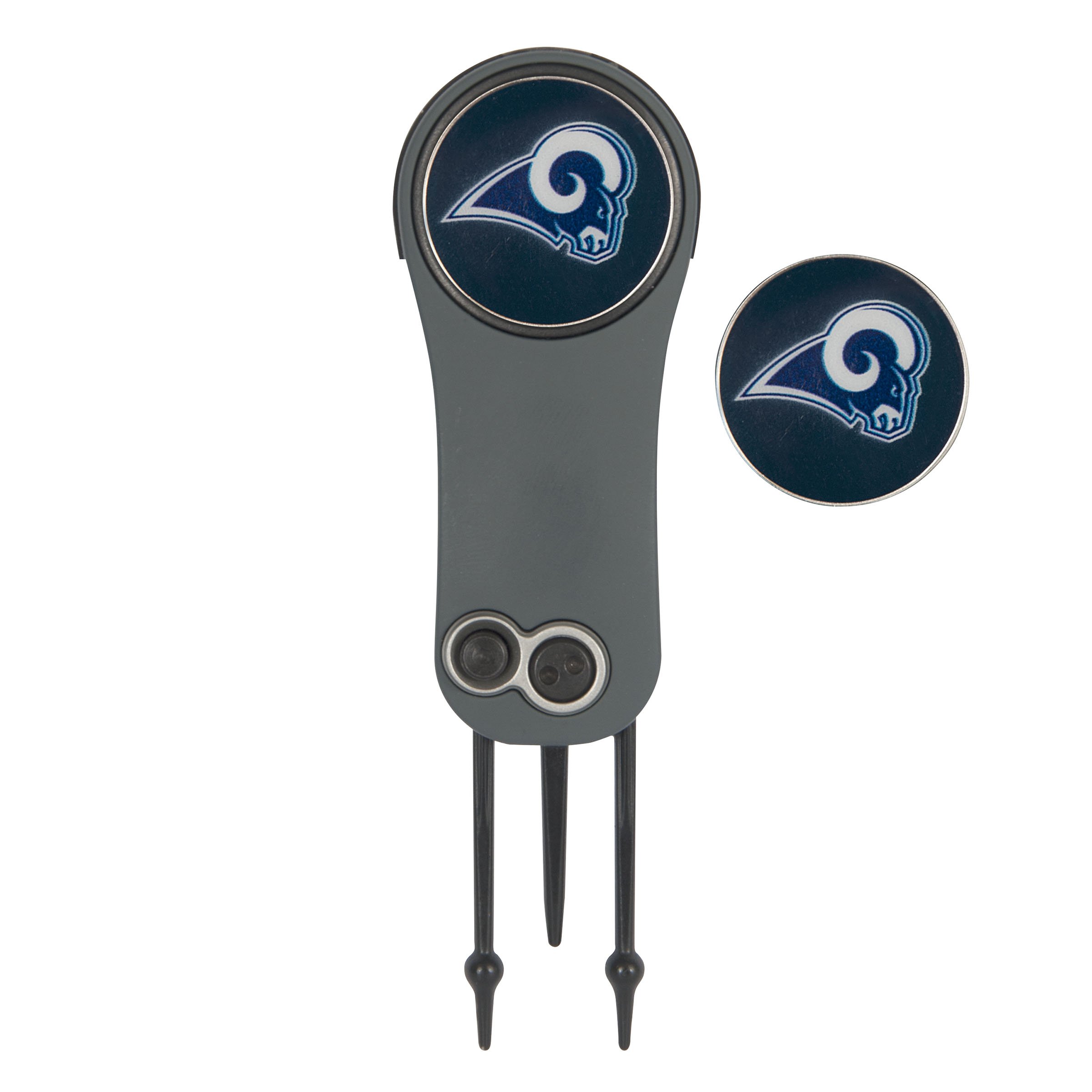 Team Effort Los Angeles Rams Switchblade Repair Tool & 2 Ball Markers