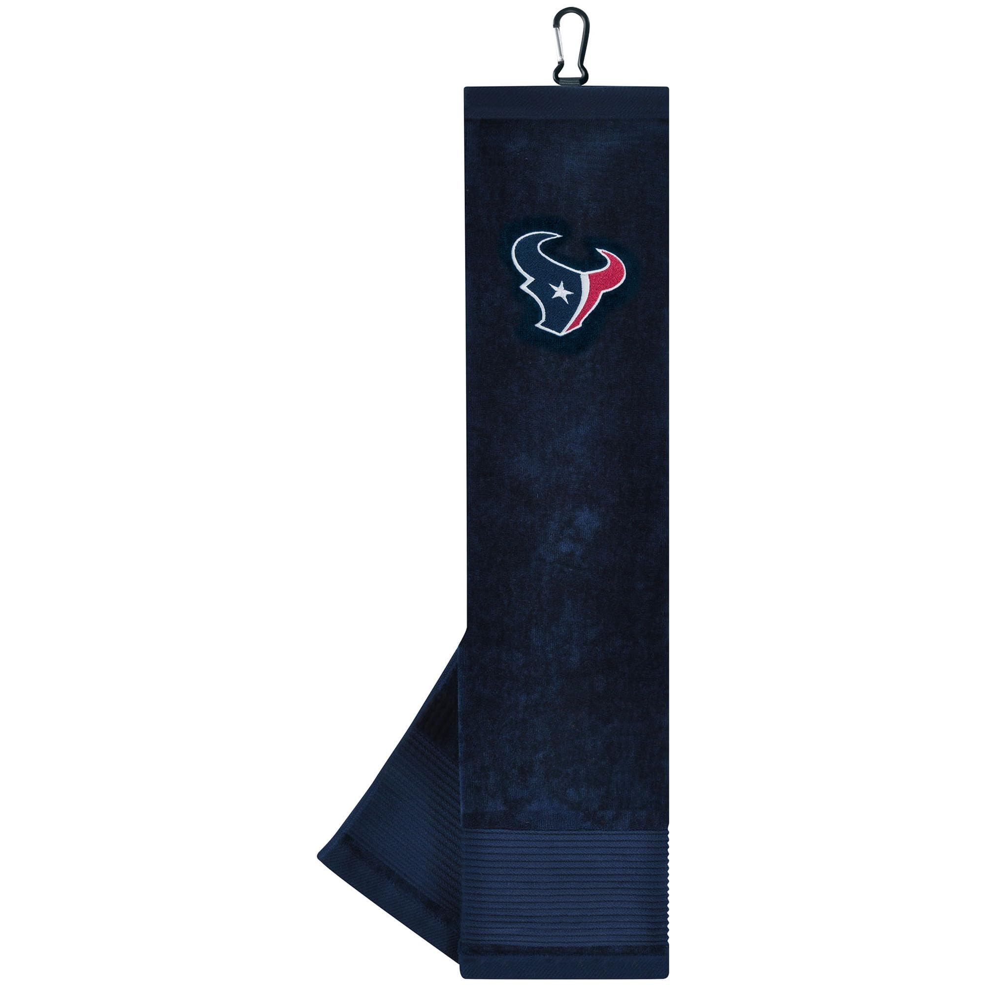 Team Effort Houston Texans Face/Club Tri-Fold Embroidered Towel