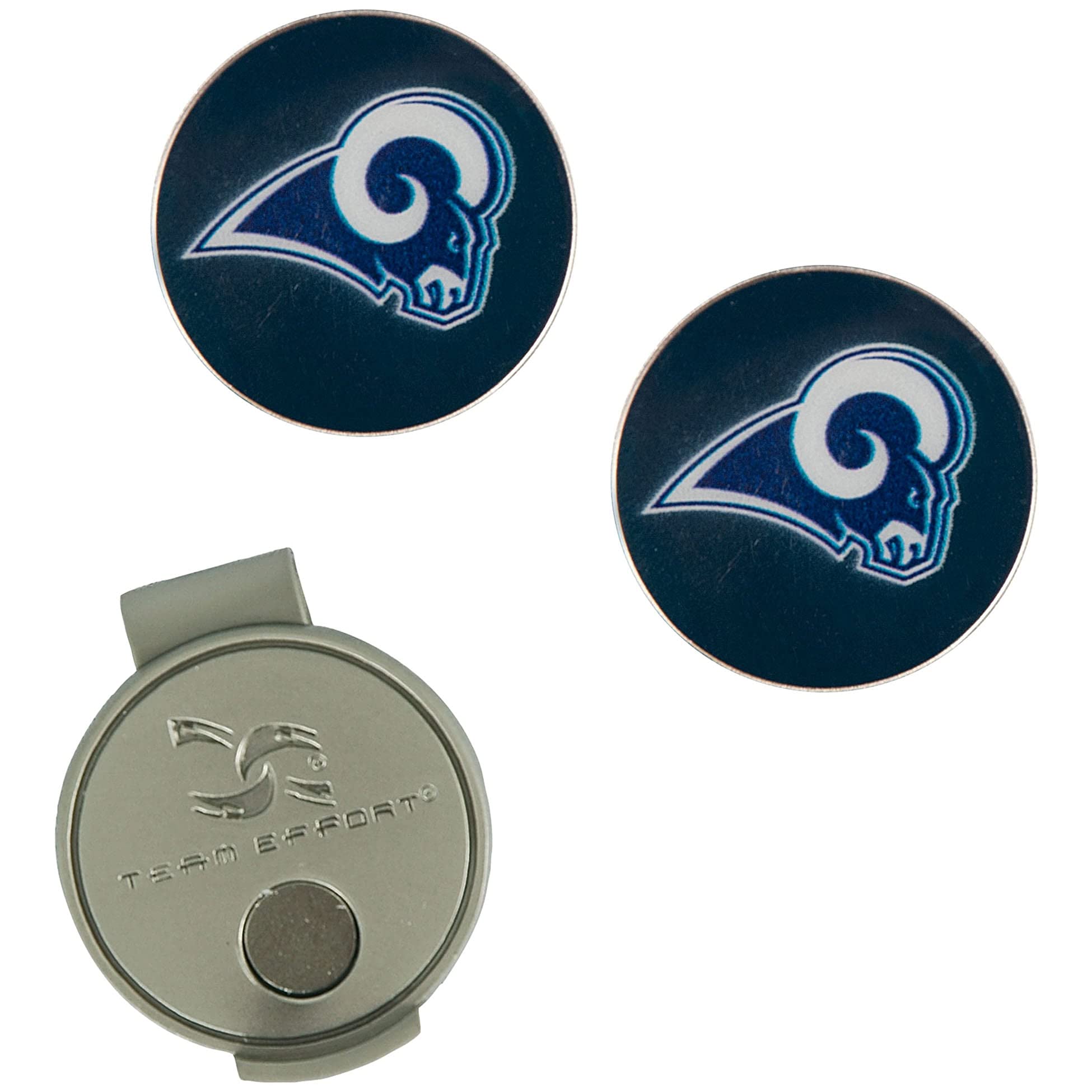 Team Effort Los Angeles Rams Hat Clip & 2 Ball Markers