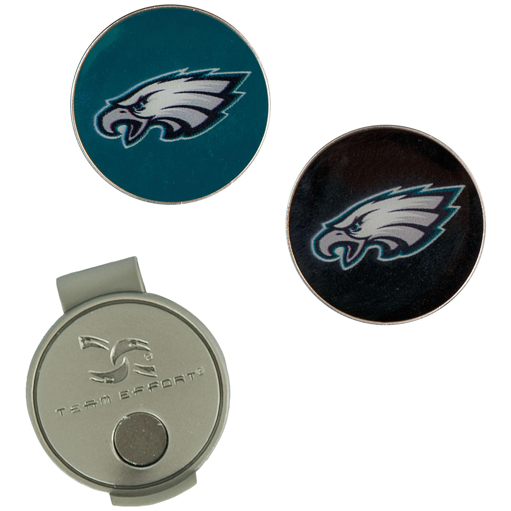 Team Effort Philadelphia Eagles Hat Clip & 2 Ball Markers