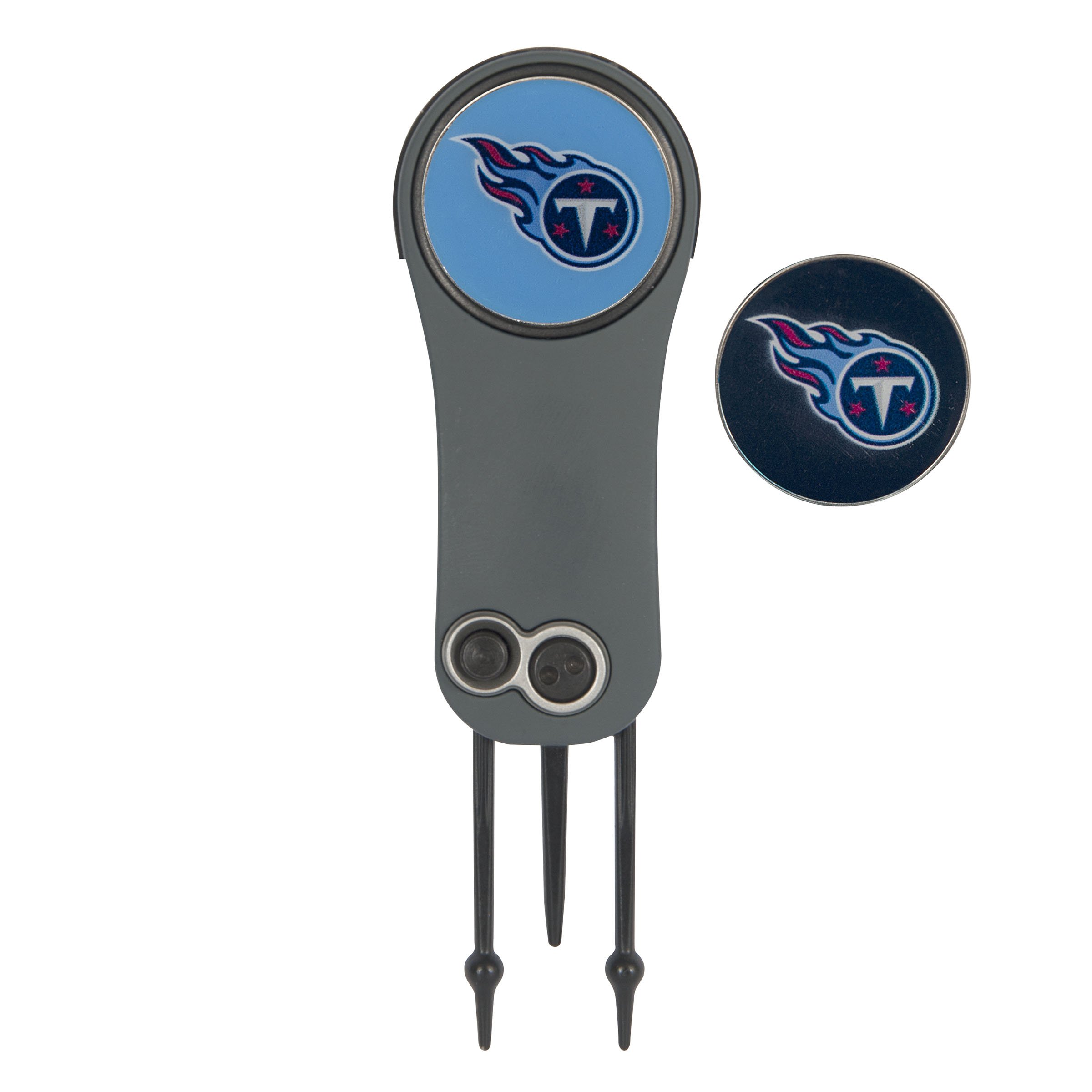 Team Effort Tennessee Titans Switchblade Repair Tool & 2 Ball Markers