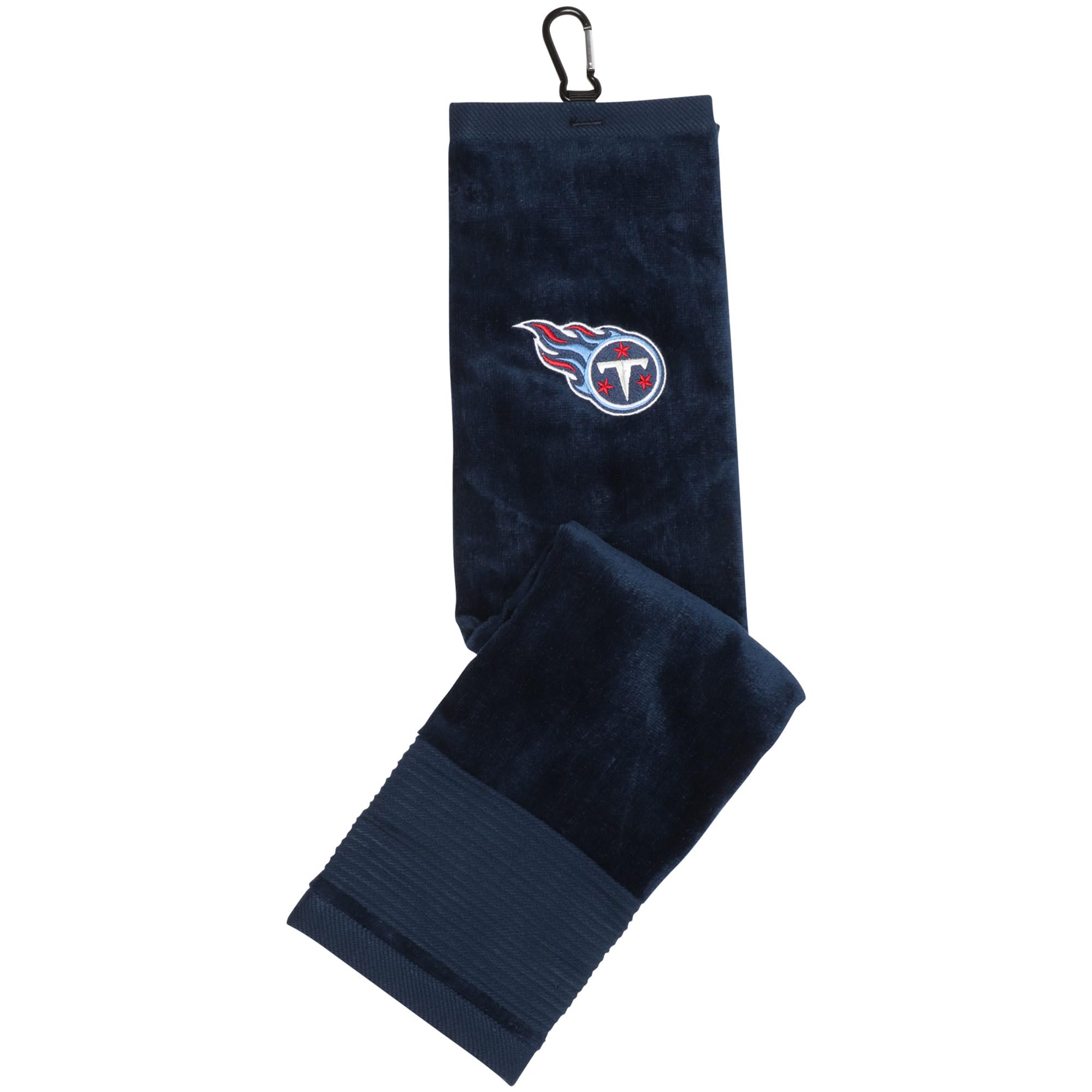 Team Effort Tennessee Titans Face/Club Tri-Fold Embroidered Towel