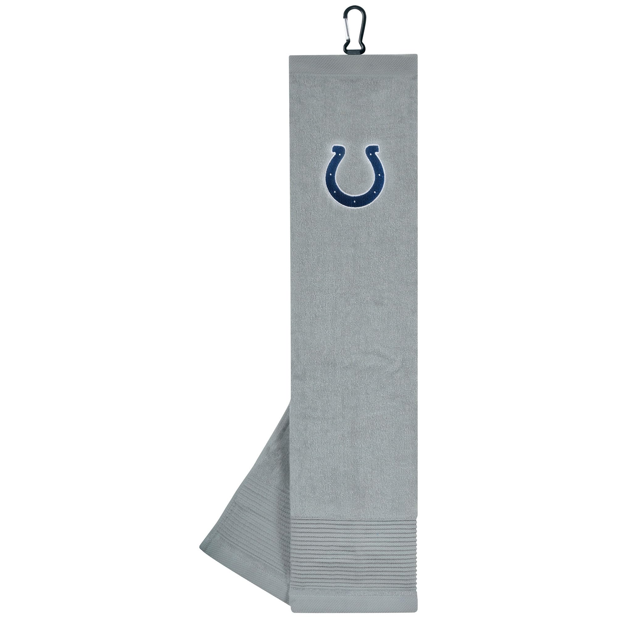 Team Effort Indianapolis Colts Face/Club Tri-Fold Embroidered Towel