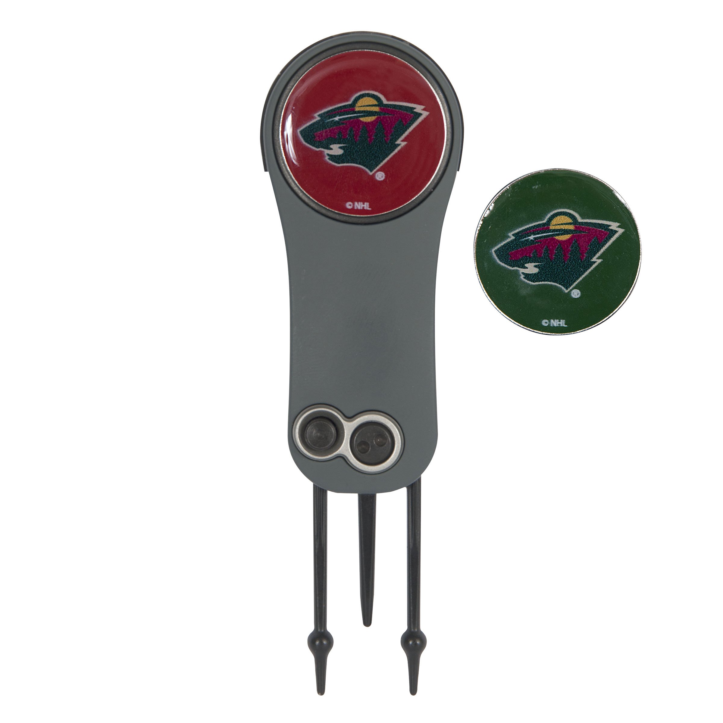 Team Effort Minnesota Wild Switchblade Repair Tool & 2 Ball Markers
