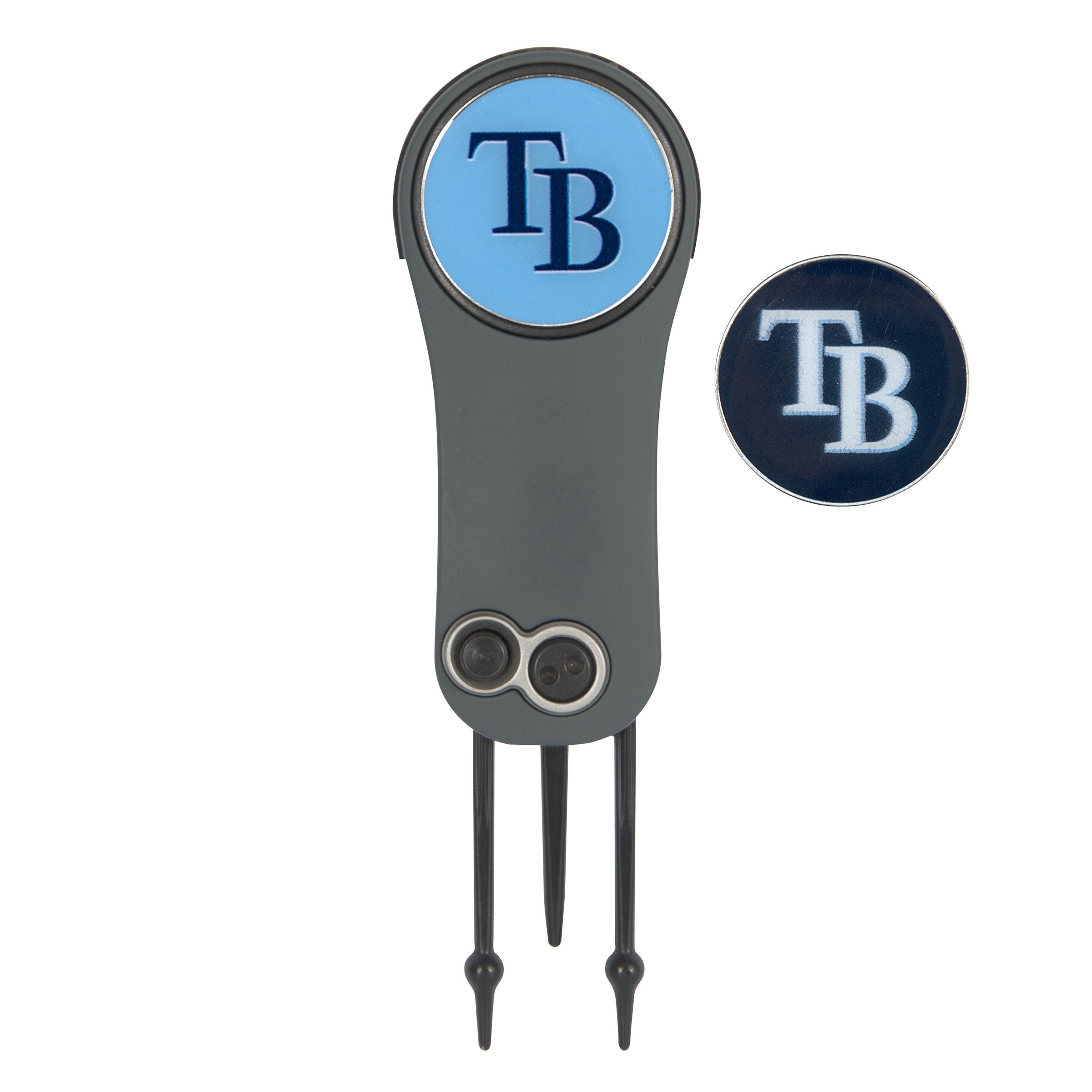 Team Effort Tampa Bay Rays Switchblade Repair Tool & 2 Ball Markers