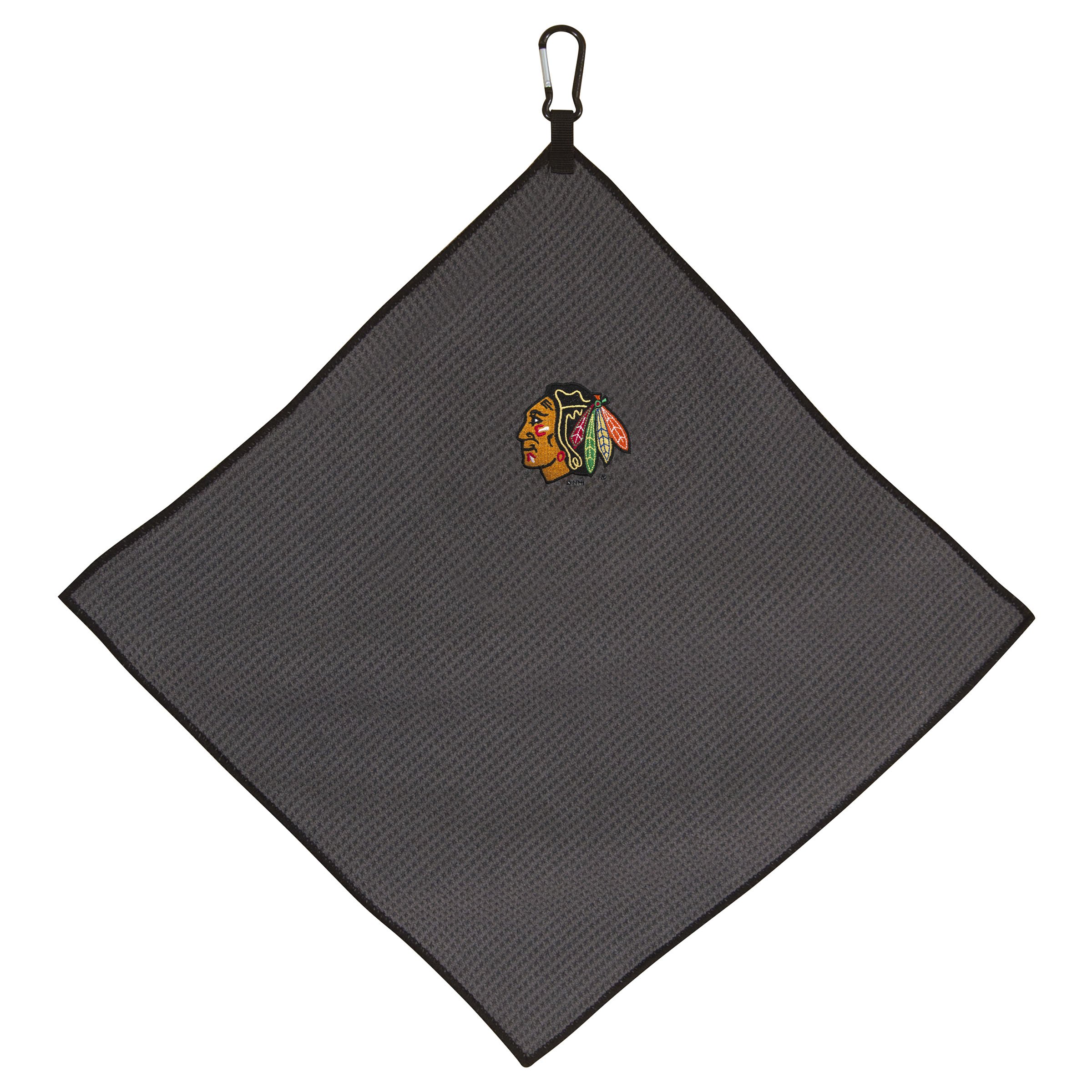 Team Effort Chicago Blackhawks 15" x 15" Grey Microfiber Towel