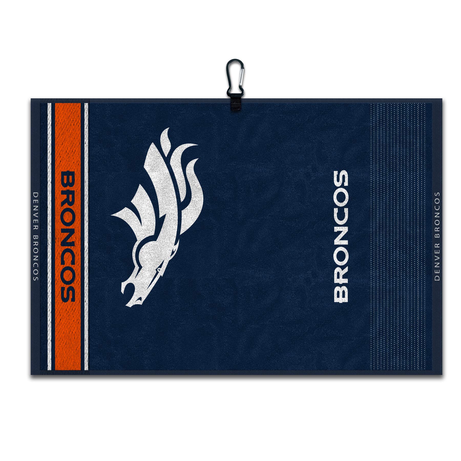 Team Effort Denver Broncos Face/Club Jacquard Towel 16" x 24"