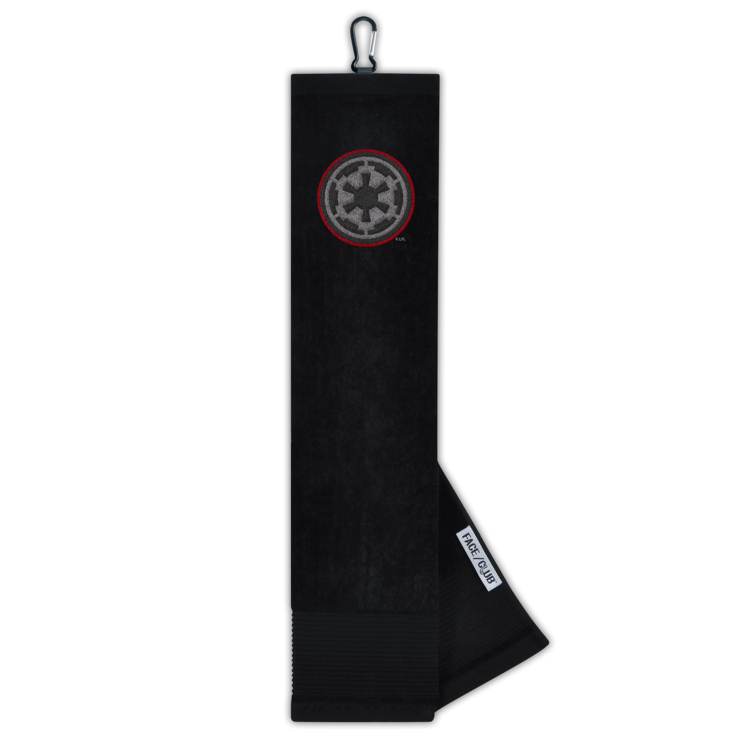 Team Effort Darth Vader Face/ClubTri-Fold Embroidered Towel