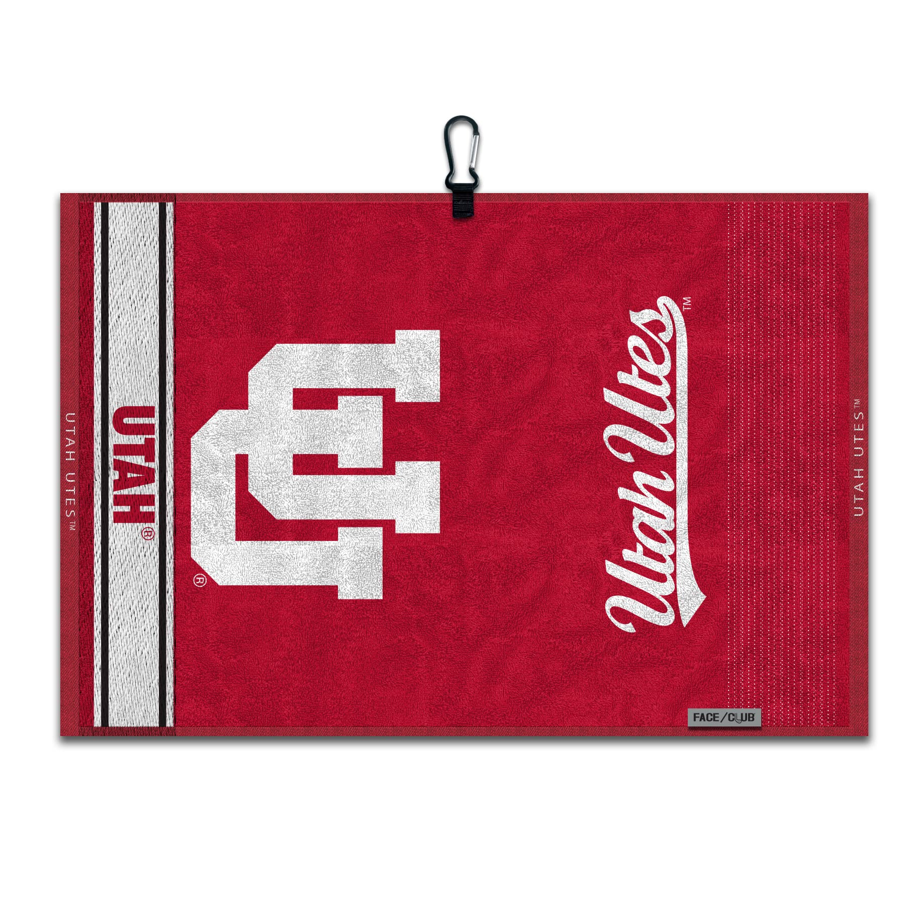 Team Effort Utah Utes Face/Club Jacquard Towel