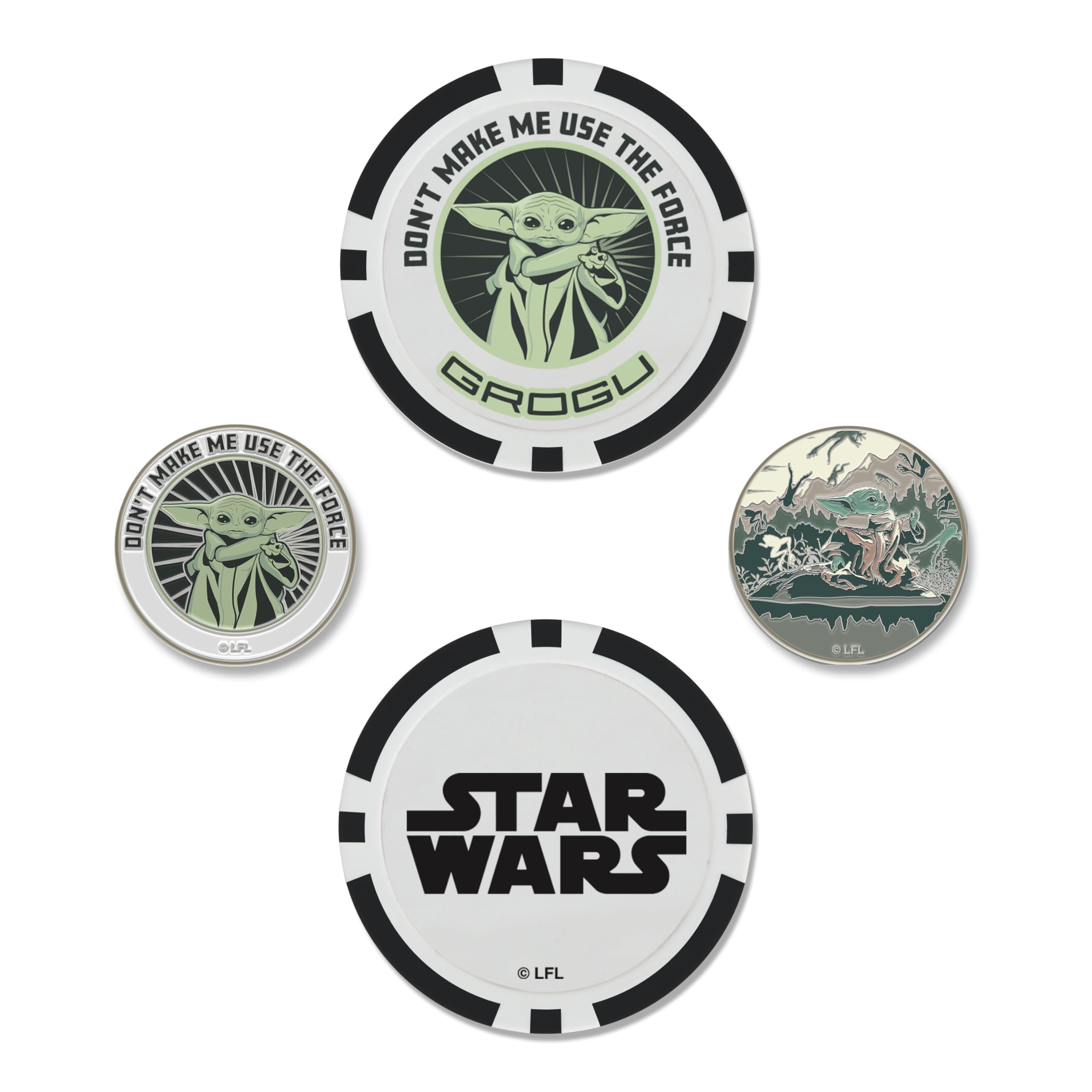 Team Effort Grogu Ball Marker Set