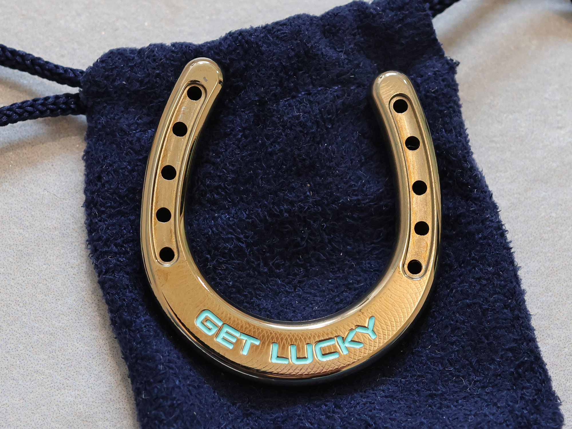 Lucky Horseshoe Ball Marker