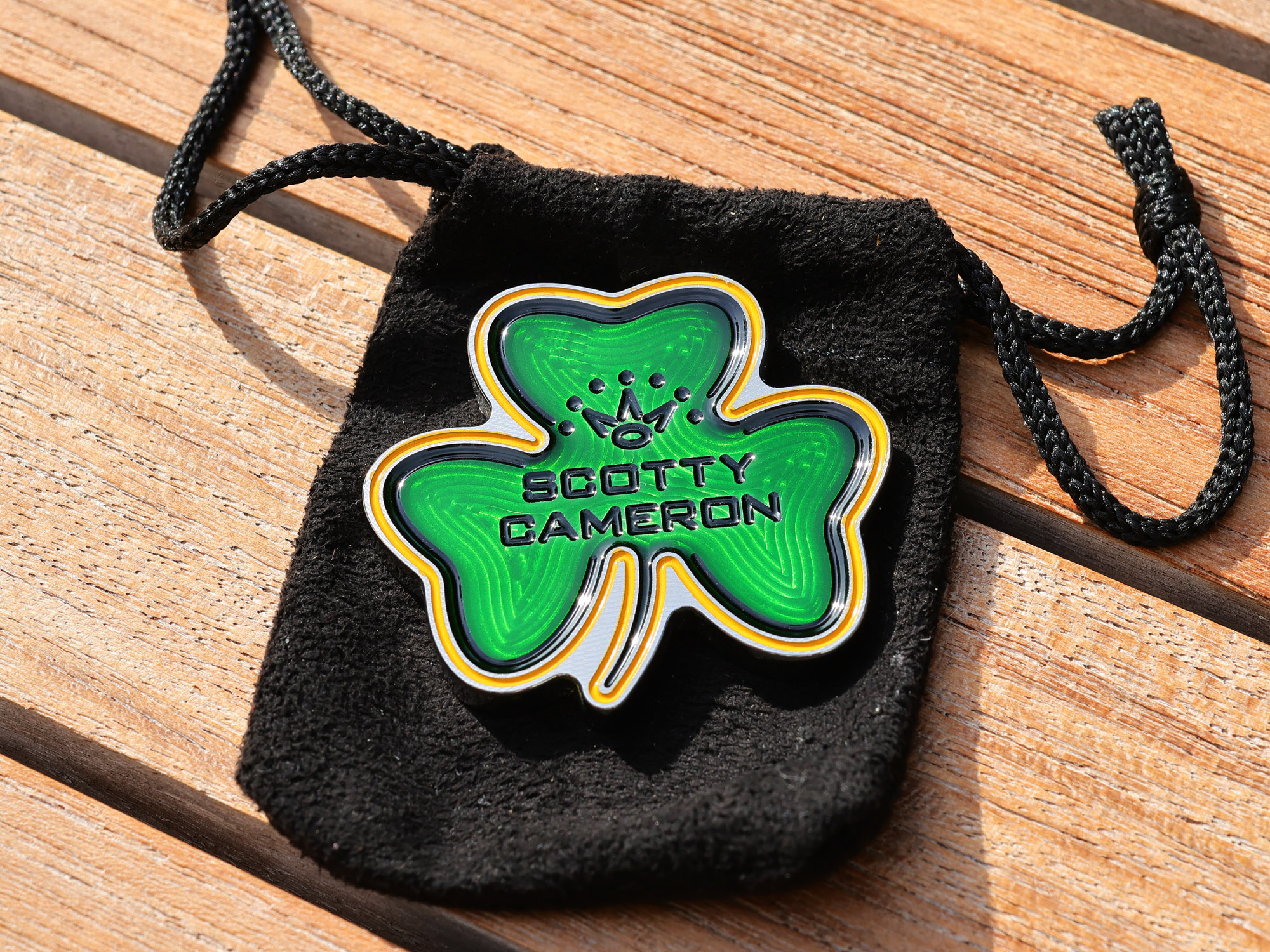 Scotty Cameron Shamrock Ball Marker — Green