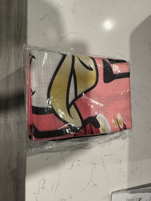 Bettinardi Party On! Players Towel — 2026 Pink Cowboy