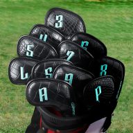 Craftsman Golf Crocodile Pattern — Black, view 2 of 5