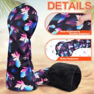 Craftsman Golf Maple Leaves Floral Canva, view 2 of 4