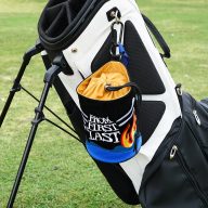 Craftsman Golf Rock Flame Valuables Pouch with Drawstrings, view 5 of 10