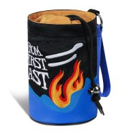 Craftsman Golf Rock Flame Valuables Pouch with Drawstrings, view 10 of 10