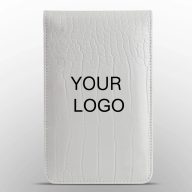 Craftsman Golf Custom Logo Crocodile Pattern Scorecard Holder — Black, view 3 of 8