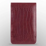Craftsman Golf Custom Logo Crocodile Pattern Scorecard Holder — Black, view 7 of 8