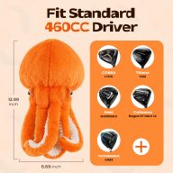 Craftsman Golf Funny Orange Octopus, view 4 of 5