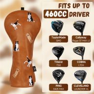 Craftsman Golf Cute Dogs & Cats — Brown, view 6 of 11