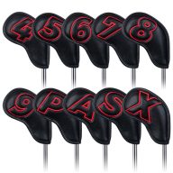 Craftsman Golf Numbers Black with Closure — Red, view 1 of 9