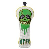 Craftsman Golf Skull Embroidered with Suction — White/Green, view 5 of 8