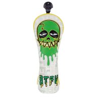 Craftsman Golf Skull Embroidered with Suction — White/Green, view 7 of 8