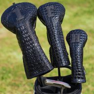 Craftsman Golf Bright Black Crocodile, view 3 of 8