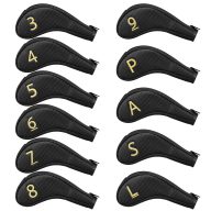 Craftsman Golf Fabric Zipper — Black, view 4 of 5
