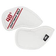 Craftsman Golf Colorful Embroidery Protective White Wedge 48° 50° 52° 54° 56° 58° 60° 62° 64°, view 2 of 10
