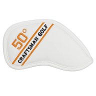 Craftsman Golf Colorful Embroidery Protective White Wedge 48° 50° 52° 54° 56° 58° 60° 62° 64°, view 3 of 10