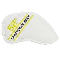 Craftsman Golf Colorful Embroidery Protective White Wedge 48° 50° 52° 54° 56° 58° 60° 62° 64°, view 4 of 10