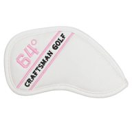 Craftsman Golf Colorful Embroidery Protective White Wedge 48° 50° 52° 54° 56° 58° 60° 62° 64°, view 10 of 10